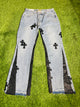 Black Casual Cross Pants