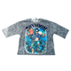 Grey High Skull Graphic Shirt