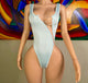 Sky Blue Exotic Dance Wear