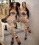 White 2 Piece Full Print Set