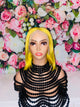 12 inch Yellow Wig