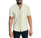 Men Striped Button Down Shirt