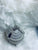 Silver beauty clutch