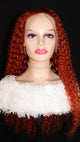 24 inch Ginger Curly Wig